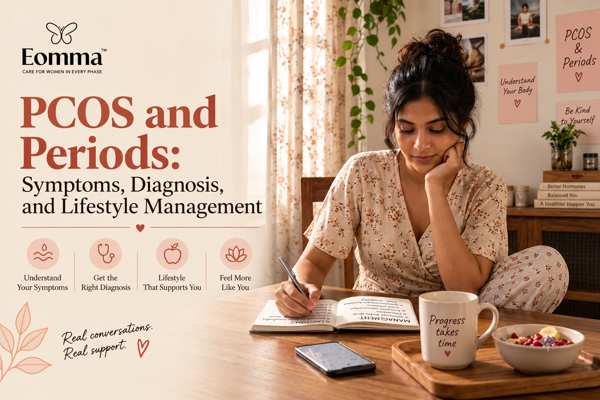 PCOS and Periods: Symptoms, Diagnosis, and Lifestyle Management