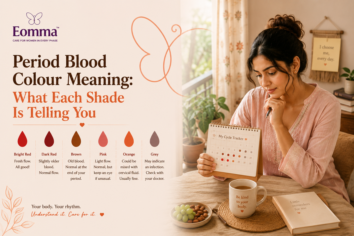 Period Blood Colour Meaning: What Each Shade Is Telling You