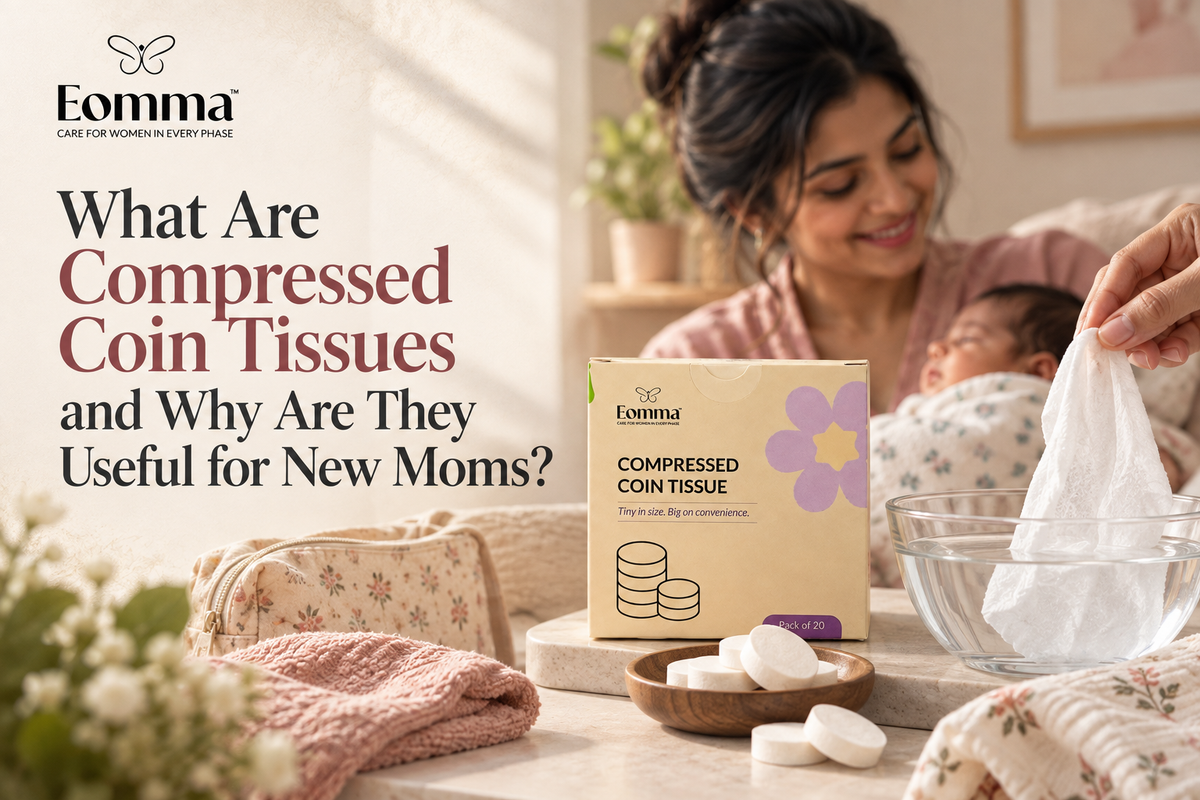 What Are Compressed Coin Tissues and Why Are They Useful for New Moms?