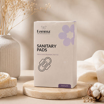 EOMMA Organic Sanitary Pads – Pack of 5